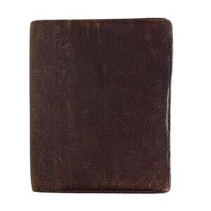 Vintage Montblanc Leather Organizer 1950s Rare Brown Soft Leather Collectible